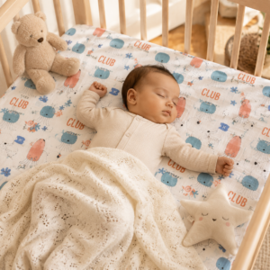 Roots n Looms™ Premium Cotton Waterproof Dry Sheet