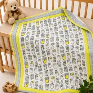 Roots n Looms™ Premium Owl Theme Baby Hamper for Newborn Baby